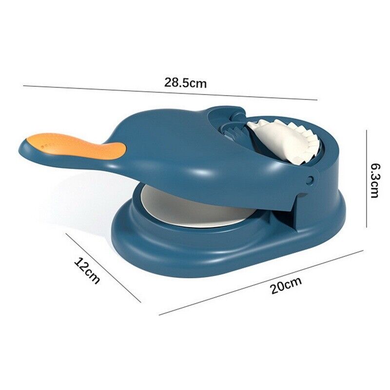 Pack of 2 | 10-Piece Multi-Function Spit Bone Plate Set + 2-in-1 Dumpling & Samosa Maker | Premium Food-Grade Kitchen Set | Random Colors